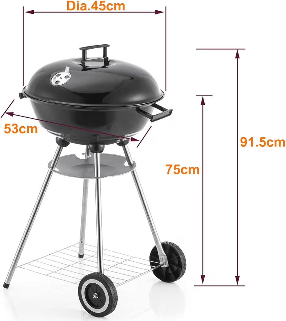 Kettle BBQ Charcoal Grill