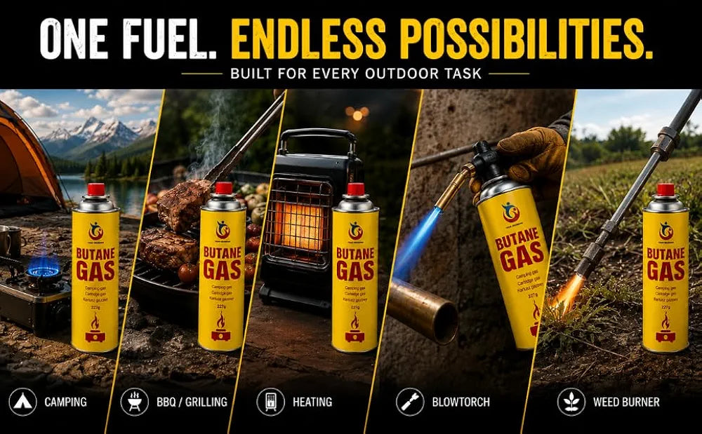 Butane Gas Canister 227g