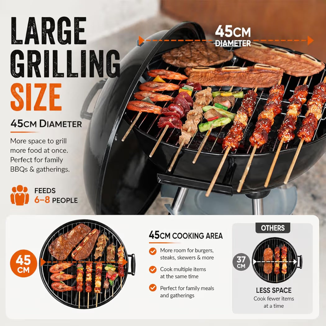 Kettle BBQ Charcoal Grill